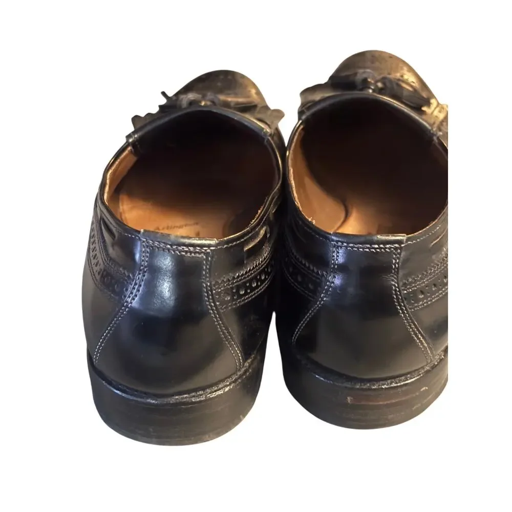 Allen Edmonds Arlington Made in USA Leather Loafers Mens Size 9 C Moc Toe